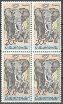 2222 čtyřblok ** - 1976